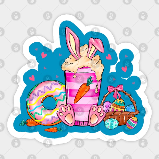 Happy Easter Sticker by DavidBriotArt